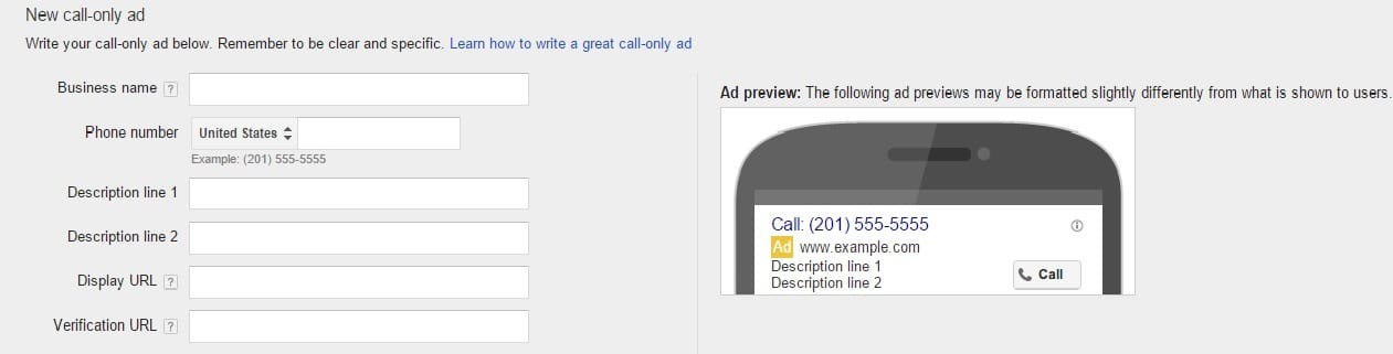 What’s a Call-Only Campaign in AdWords?